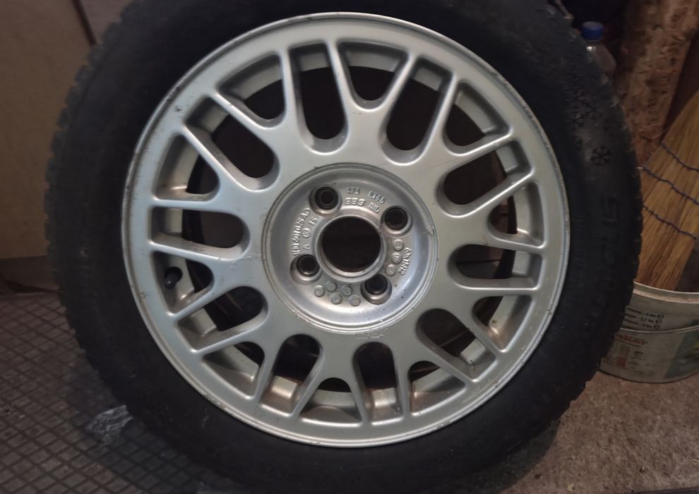 Джанти с гуми BBS 4x100 15-ки