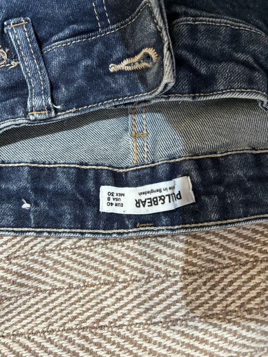 Сини дънки тип flared