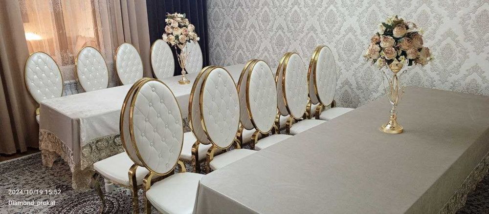 Прокат стол стул чинни идишлар