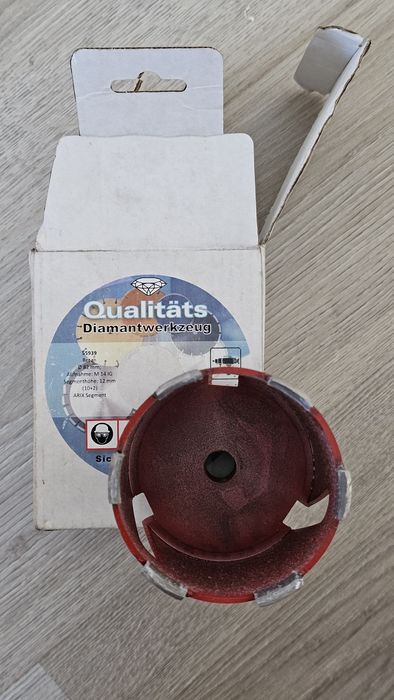 Carote diamantate pentru beton