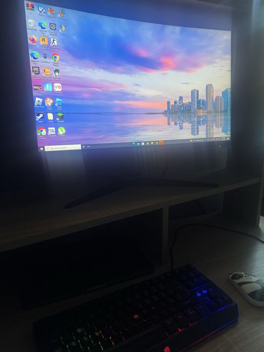 PC Gaming + Monitor 144hz Aoc, setup full