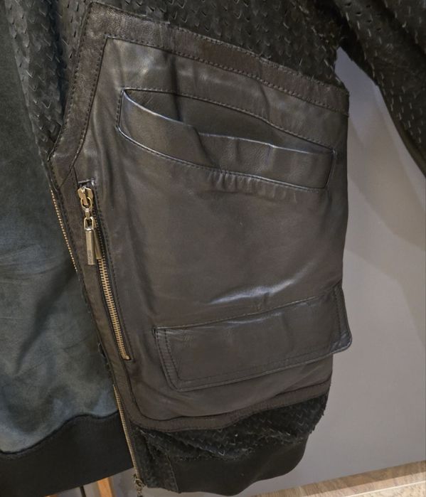 Мъжко кожено яке justcavali