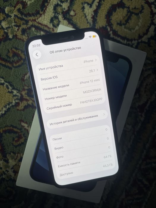 Продам IPhone 12 mini