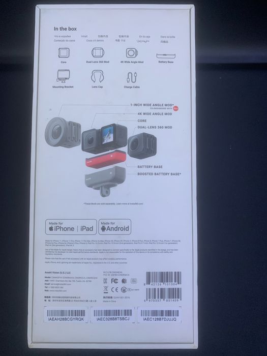 Insta360 ONE R Twin Edition