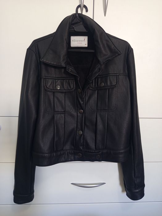 Дамско кожено яке