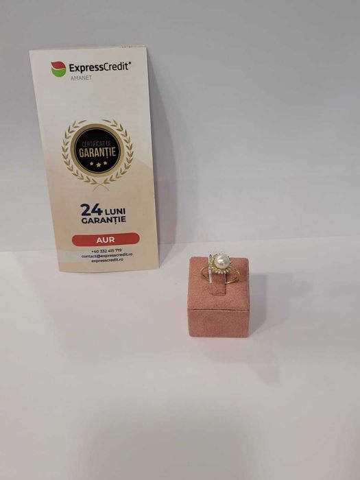 Inel aur 14k 3.36g 23/63 (Iulius Mall)(B-5065) Garantie 2 ani!