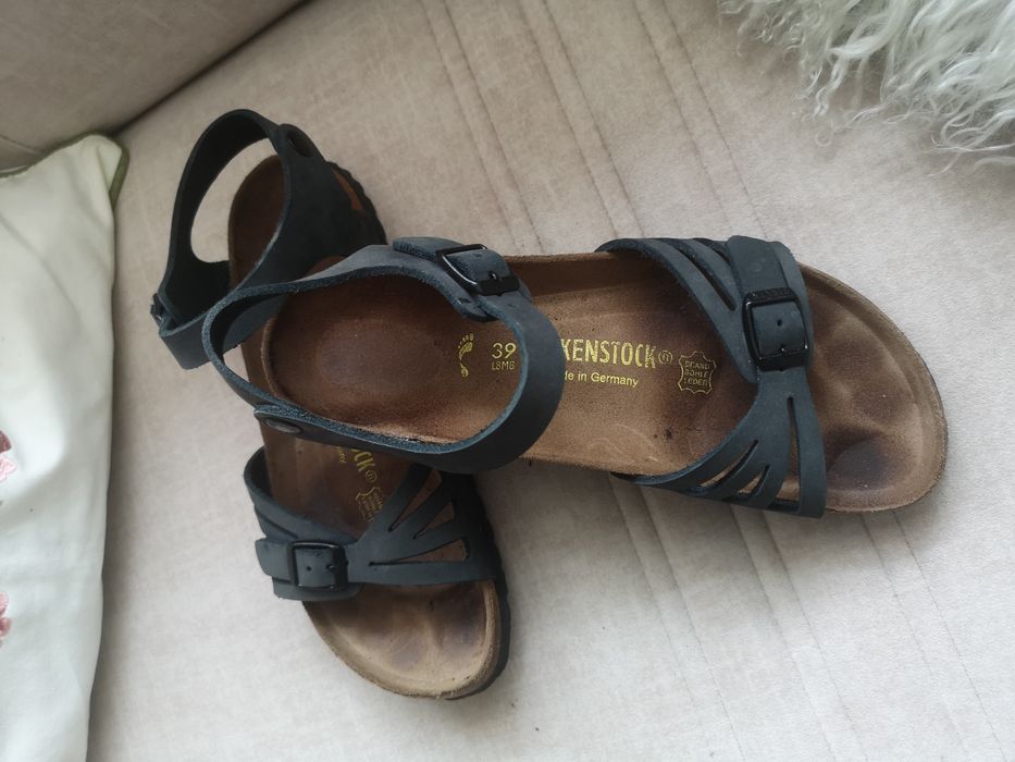 Birkenstock N: 39 сандали, естествена кожа