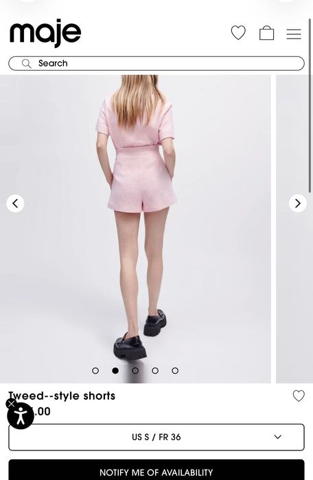 Къси панталонки Maje