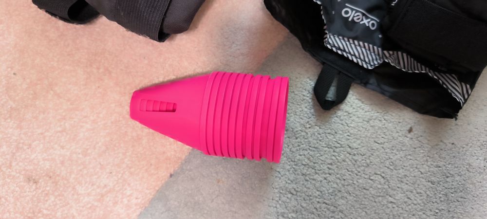 Комплект ролери Oxelo предпазители и конуси