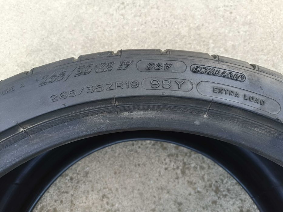 Doua anvelope noi de vara 265 35 19 michelin pilot super sport