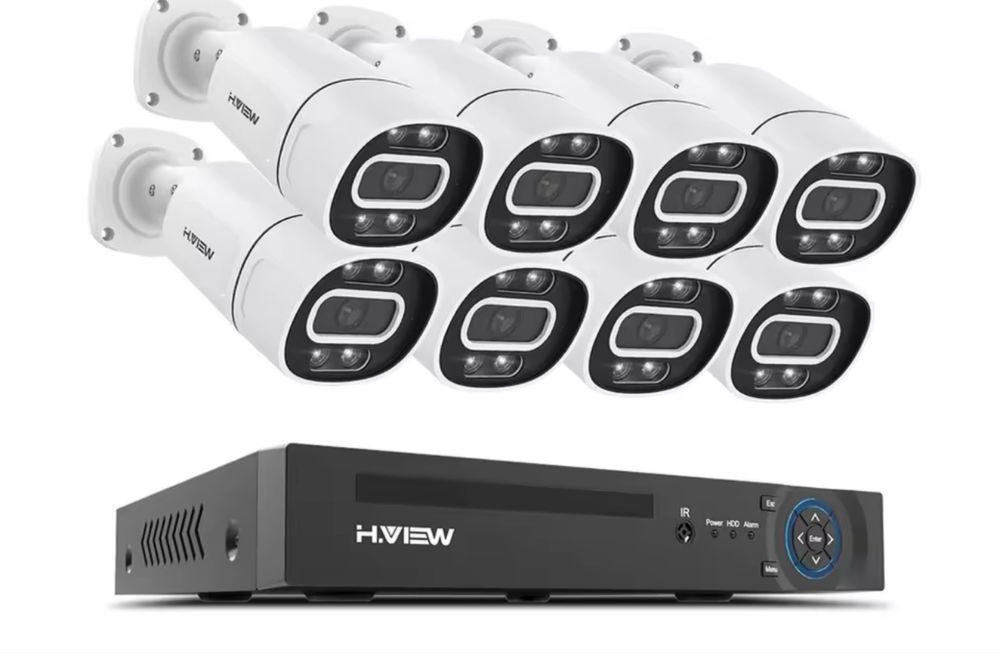 Vindem si Montam Camere Supraveghere Video KIT Complet 4/8/12 CAMERE