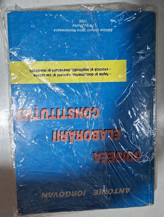 Odiseea elaborarii constitutiei de Antonie Iorgovan