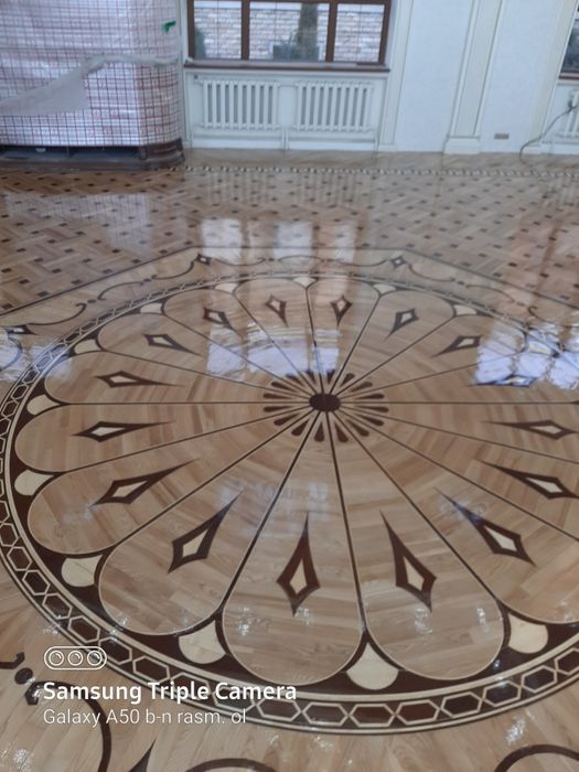 шлифовка пол паркет ламинат палубни пол