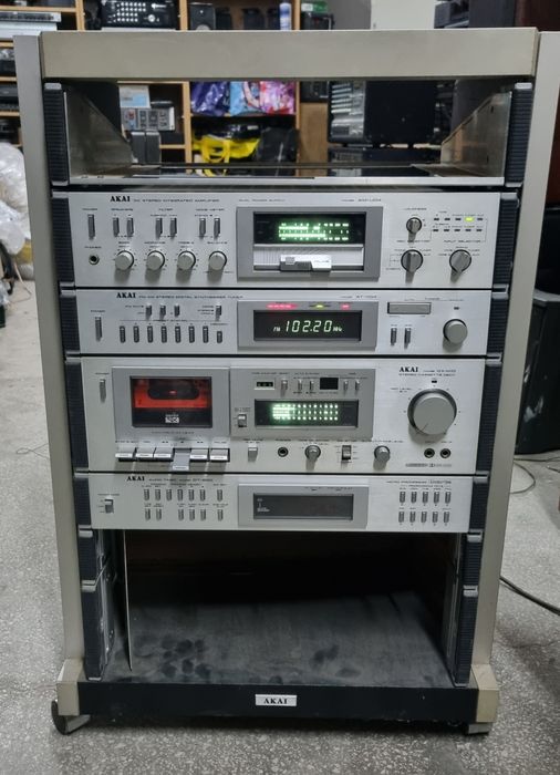 Linie audio vintage Akai+boxe Akai+ rack