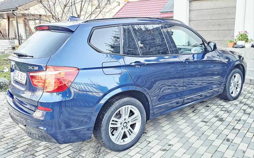 Vand BMW X3 F25 M-pachet x-drive Navi Xenon Recaro volan încălzit