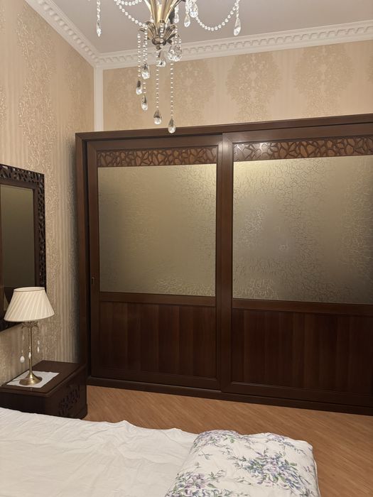 Мебель (Италия) - спальня (кровать, комоды, шкаф)