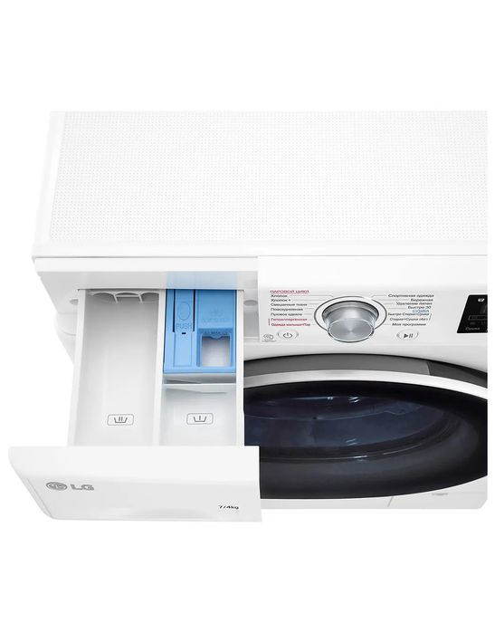 Стиральная машина с сушкой LG F2J6HG7W DirectDrive  7/4 кг