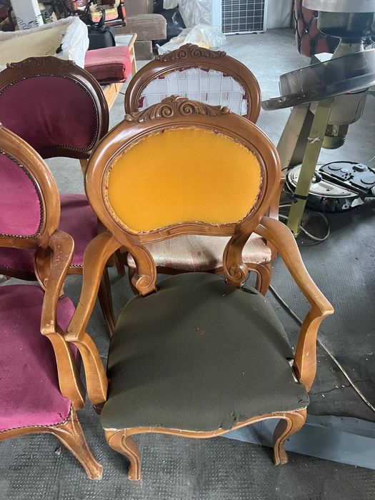 Set de 6 scaune Baroc,de restaurat!