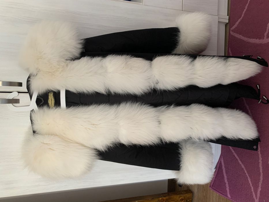 Модная оригинальная парка