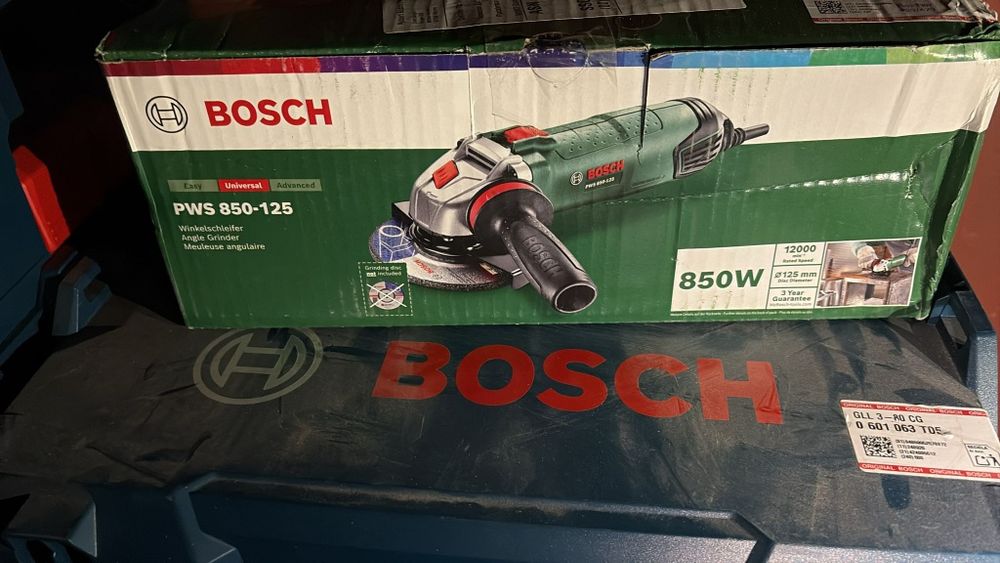 Polizor Unghiular Bosch PWS 850-125 06033A270B 850W Verde, produs nou