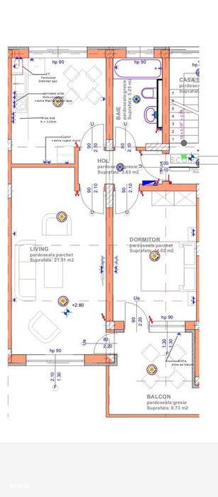 De vânzare apartament 2 camere + loc de parcare - Vivamus Residence