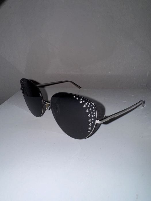 Furla Слънчеви очила Cat-Eye с
поляризация и метална рамка