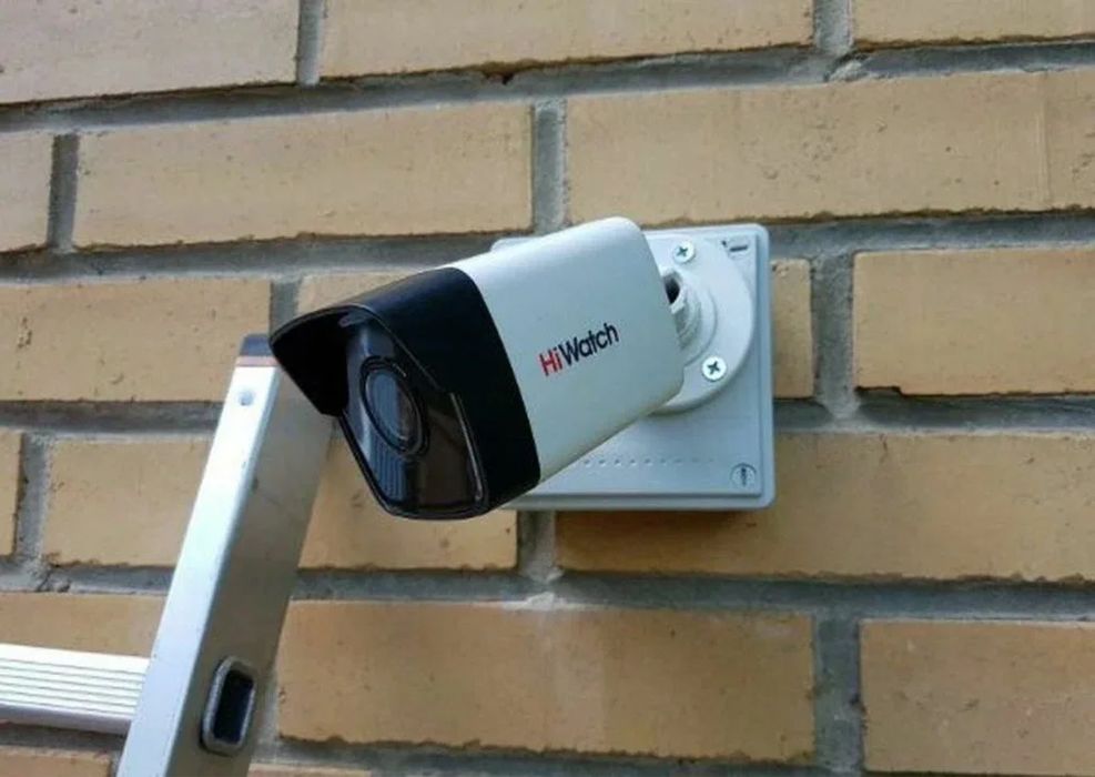 Установка камер видеонаблюдения
