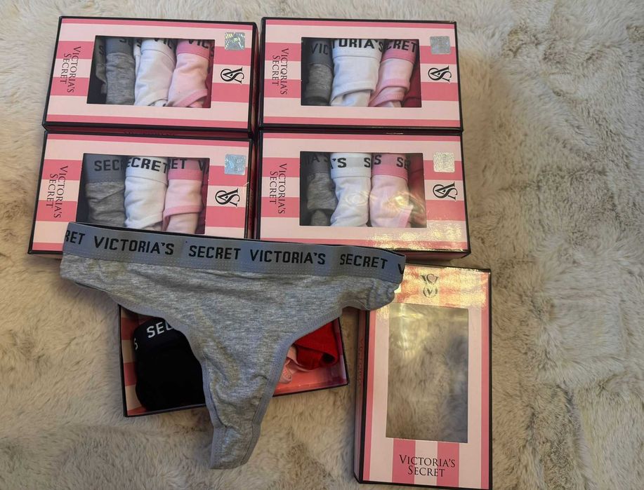 Set lenjerii dama bikini si normali 65-70 lei VS, CK, Tommy