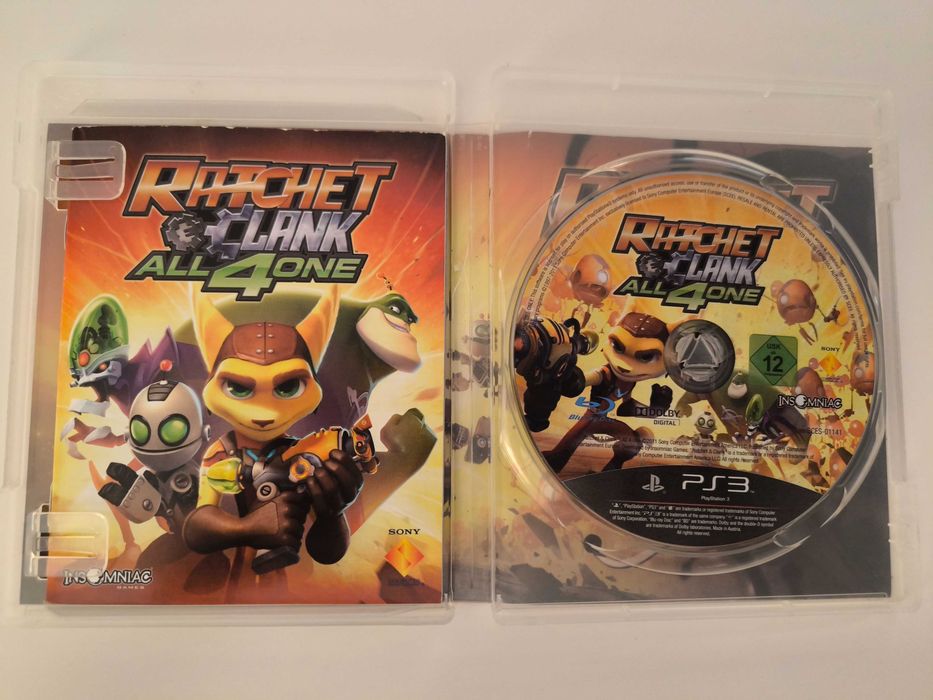 Ratchet and Clank all 4 one 65лв.Ратчет Игра за Ps3, Playstation 3