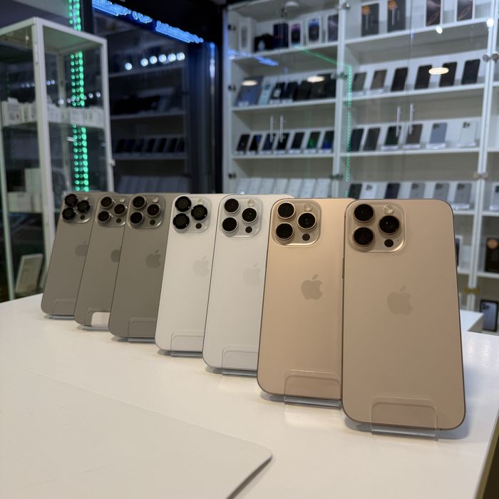 iPhone 16 Pro Max(Gold/Natural/White)-256GB/512GB, Garantie 1 An