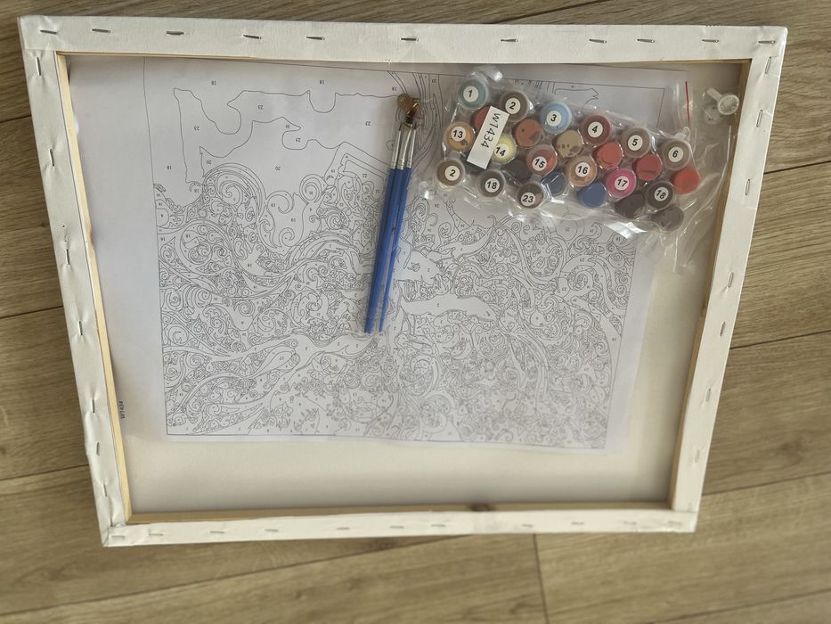 Pictura pe numere DIY