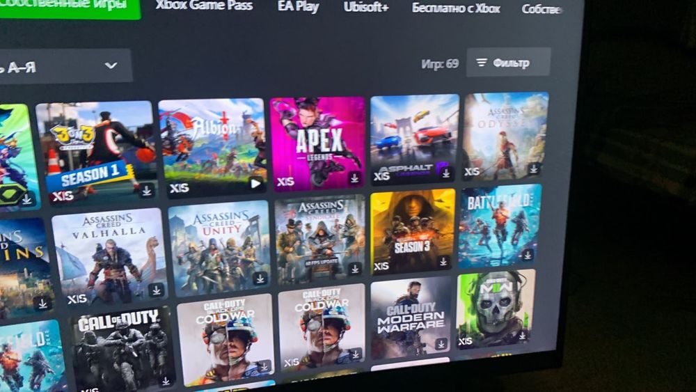 Xbox s series 100+ игр