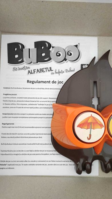 Joc educativ D-Toys Bufnita Buboo, Sa Invatam Alfabetul