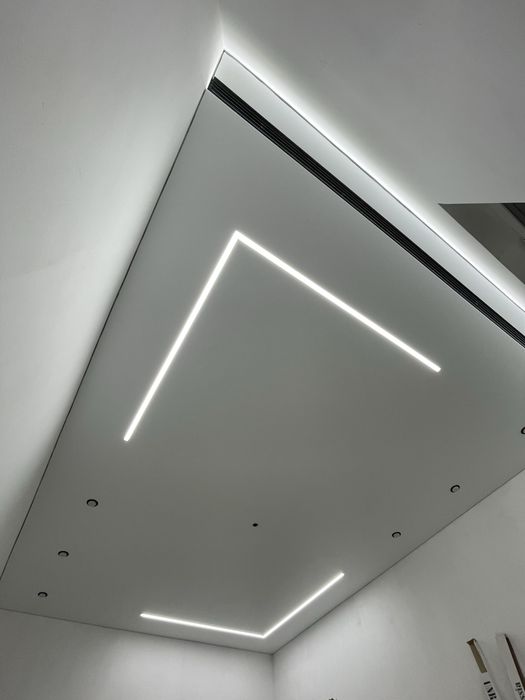 Натяжные потолки под ключ