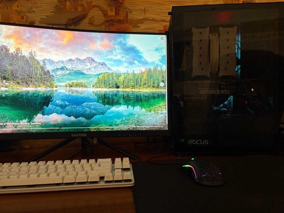 ПК для Игр, Работы, Стриминга,Монтажа,Rtx3080/Ryzen 3700x/Монитор144hz