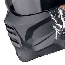 Мото каска мотор SCORPION EXO-COMBAT II GENESIS Matt Black-White-Gold