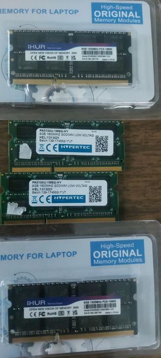 Ddr3 sodimm  8gb