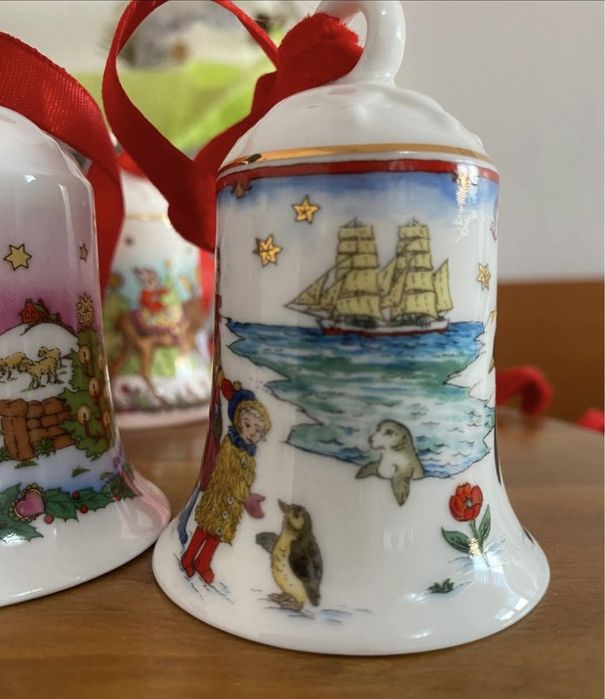Clopoței din porțelan marca Hutschenreuther
