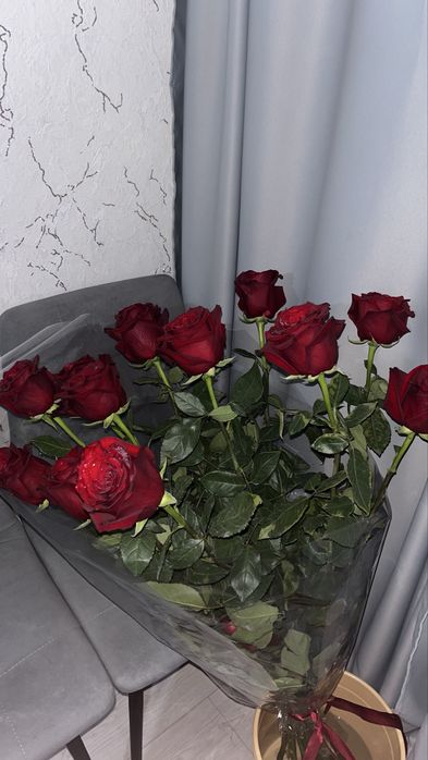 Цветы метровые розы