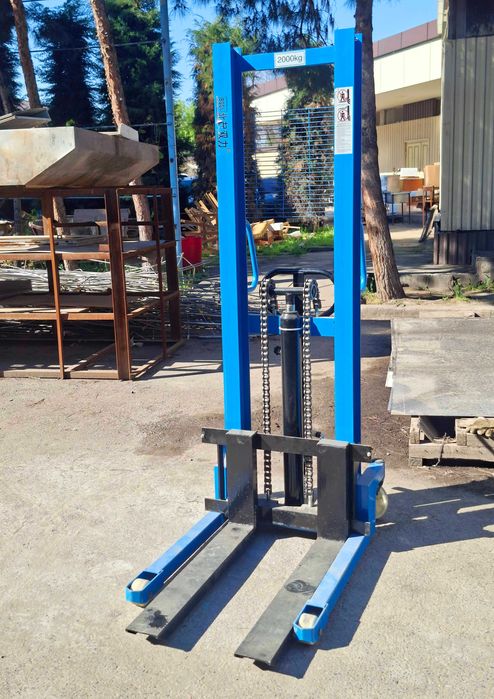 Штабелер 2т 160см ручная кара рохля купить в Ташкенте