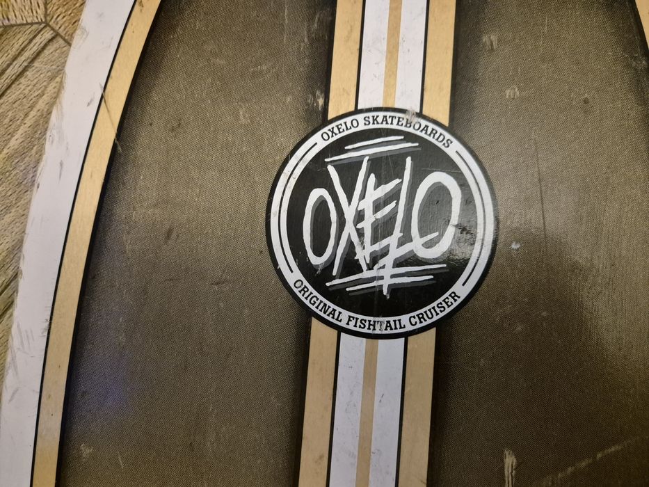 Ocazie Longbord Profesional Oxelo Skateboard skate Cruiser Fishtail