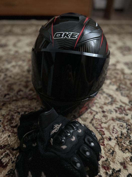 Мото шлем Qike.