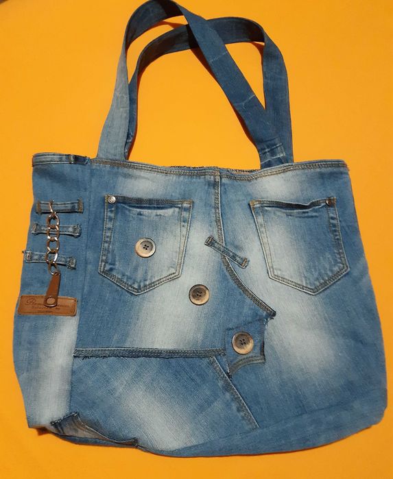 Дънкови чанти ръчна изработка