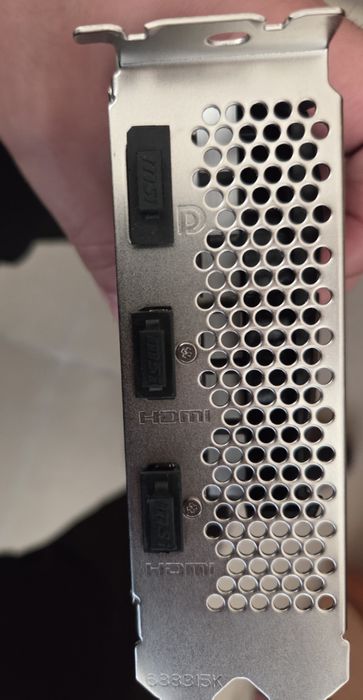 RTX 3050 MSI видеокарта