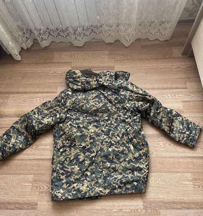 военный бушлат зимный