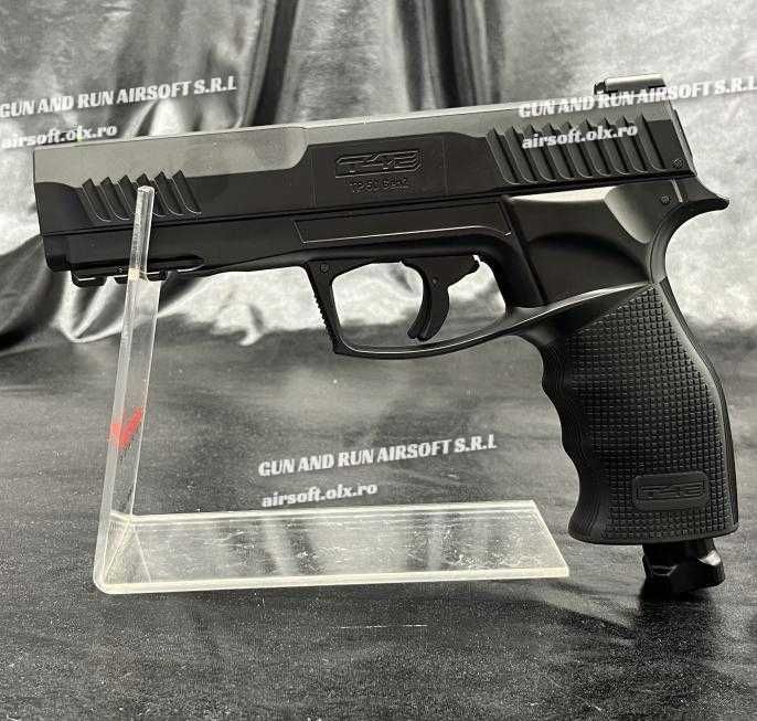 HDP ~Negru Mat~ 25 J ! Full Metal [PACHET COMPLET!] Pistol Co2 Airsoft