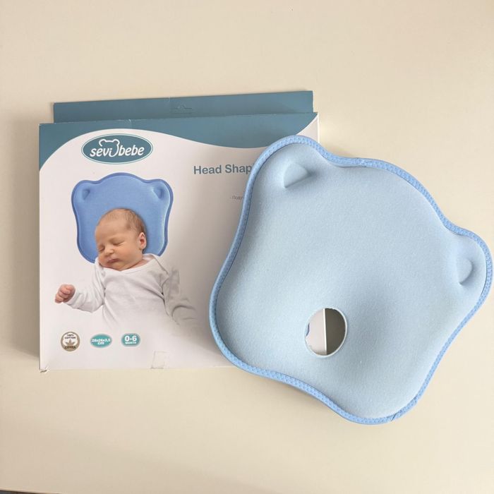 Perna de pozitionare Baby Sleep si Perna cap impotriva plagionfaliei