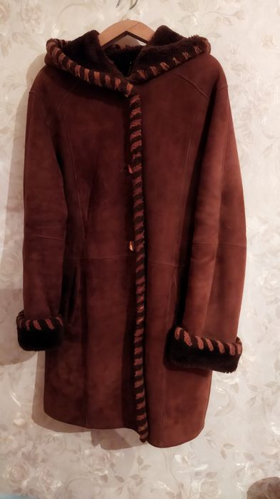 Дублёнка 100% овчинка р 48-52