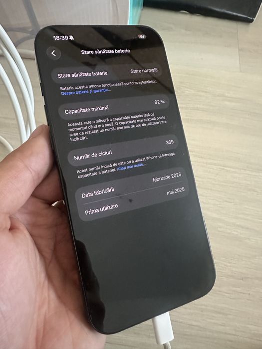 Vand Iphone 16 pro max 256 Gb Black Edition