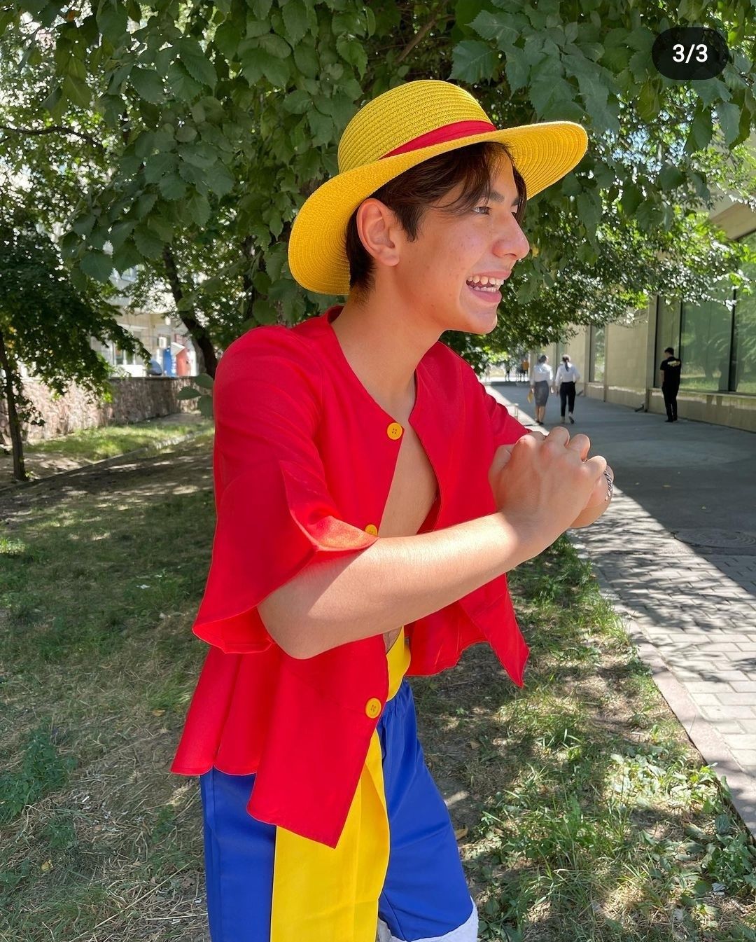 Косплей костюм Луффи из аниме Ван пис/Cosplay Luffy anime One piece: 16 000  тг. - Игрушки Алматы на Olx